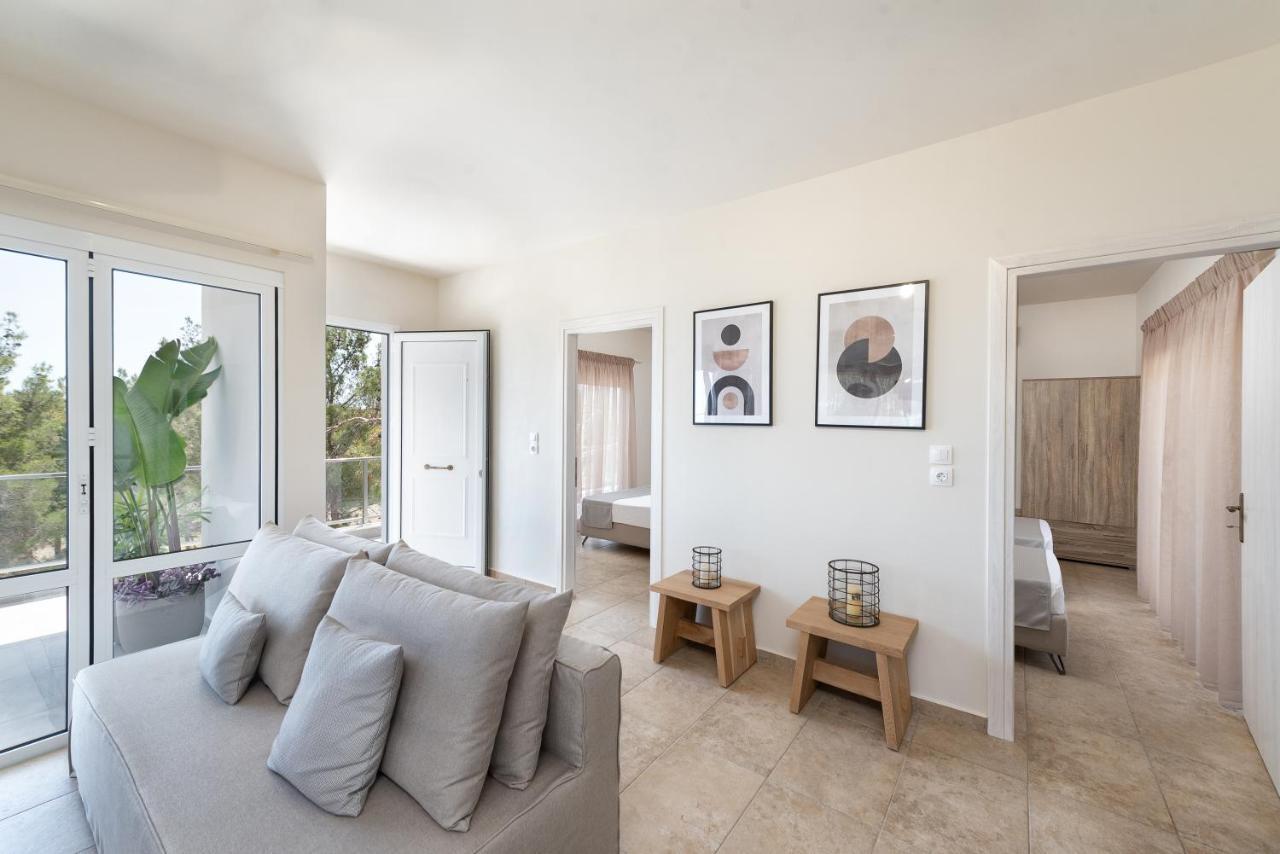 Anastasios House Stegna - Up Floor Apartment Архангелос Екстериор снимка