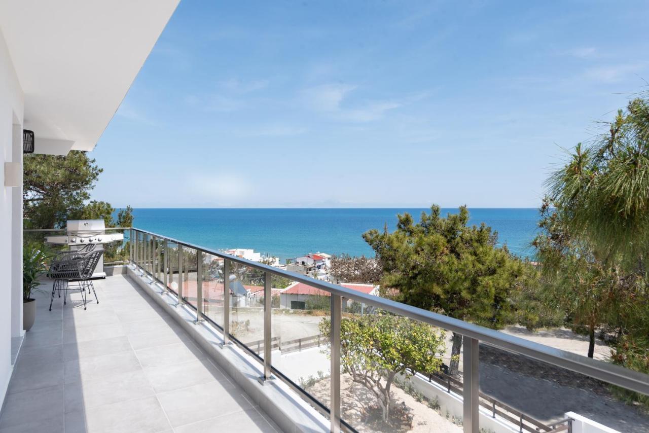 Anastasios House Stegna - Up Floor Apartment Архангелос Екстериор снимка